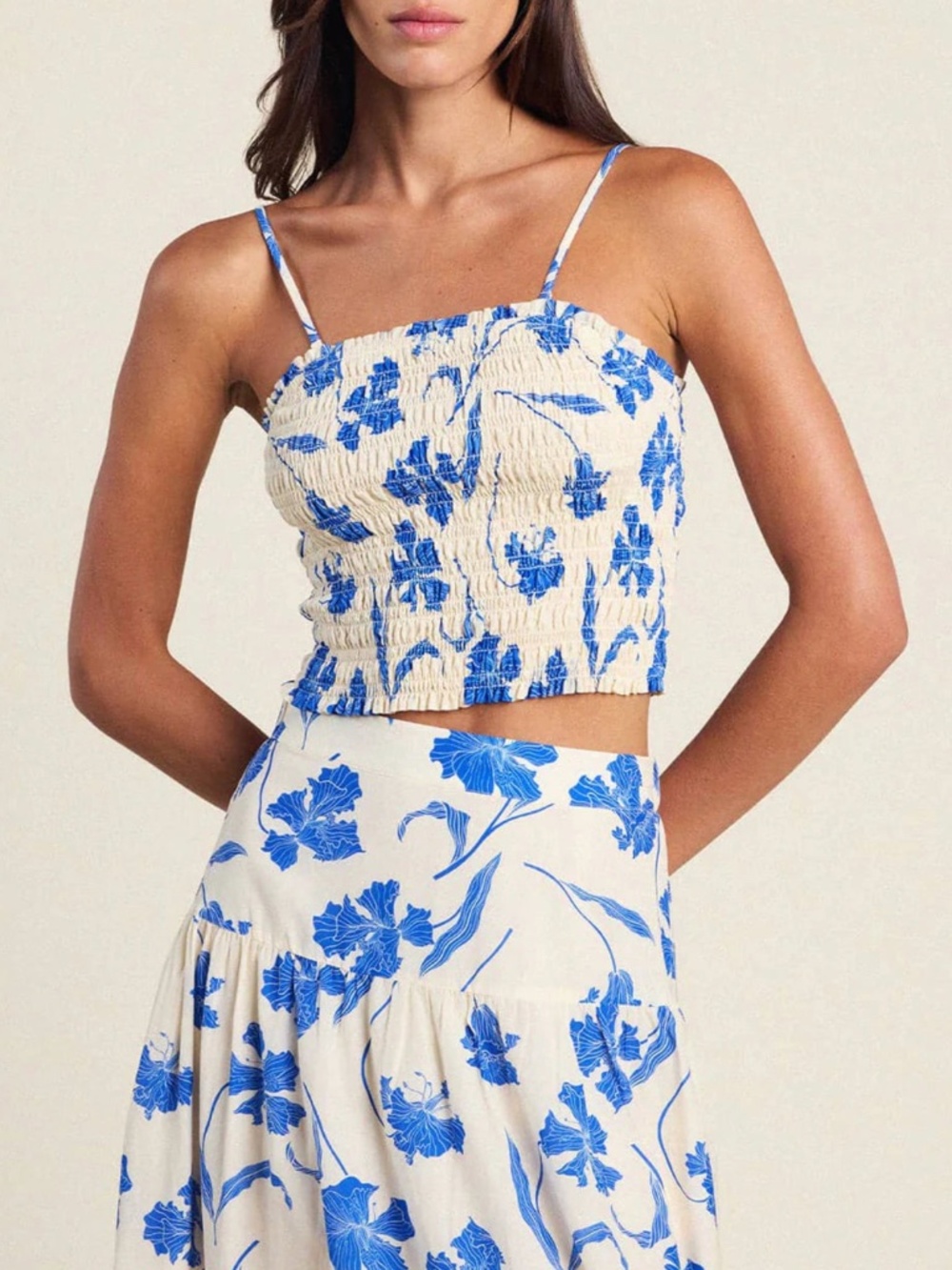 Summer Top ~ Blue Iris
